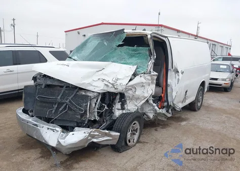 2014 Chevrolet Express 2500 Work Van from USA, damaged, VIN 1GCWGFCB1E1124057
